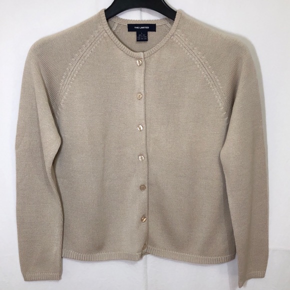The Limited Sweaters - The Limited Silk Cardigan Sweater